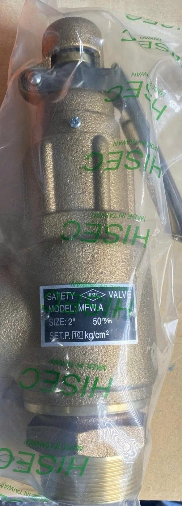 Van An Toàn HISEC 2 Inch DN50 Bằng Đồng | Bronze Safety Valve Chính Hãng Đài Loan