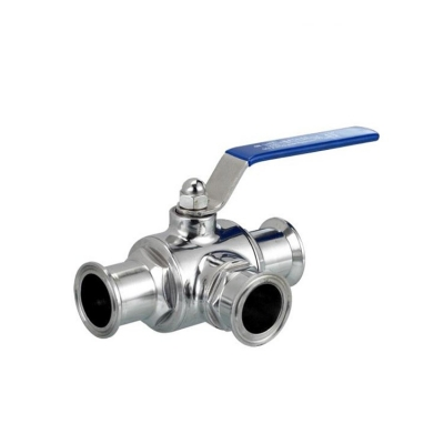 Van bi vi sinh 3 ngã loại nối kẹp Tri-Clamp FG3W