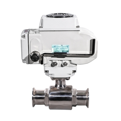Van bi điện vi sinh nối kẹp Tri-Clamp HK60-Q-W