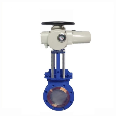 Van Cổng Dao Điều Khiển Điện Bằng Gang HK60-Z-D