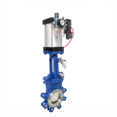 Van cổng dao vận hành bằng khí nén model HK59-D-D