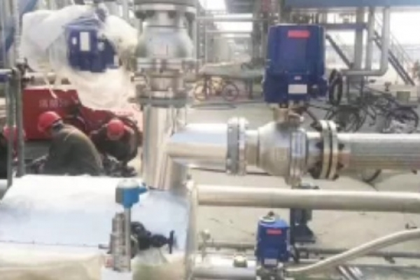Explosion-proof ball valves used in chemical plants