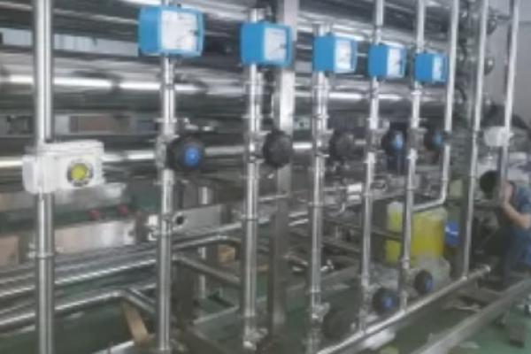 Motorized ball valves are used in water purification equipment