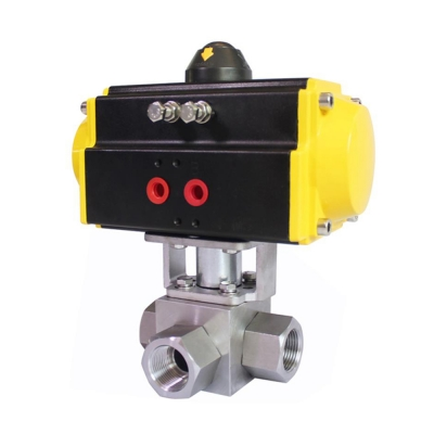 Van bi 3 ngã áp suất cao điều khiển khí nén HK56-G