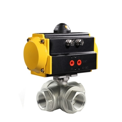 Van bi khí nén 4 ngả nối ren HK56-4T