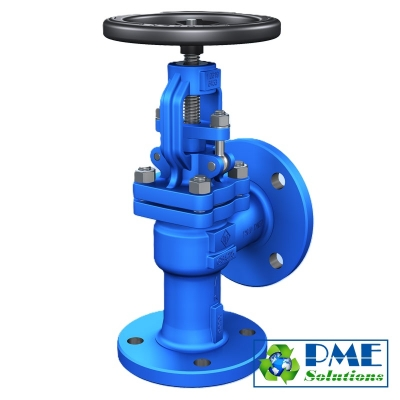 Van góc ETM Armaturen | Angle Globe Valve DIN tiêu chuẩn Đức