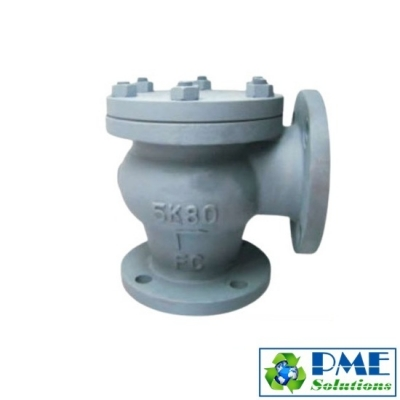 Van góc một chiều gang 5K F7359 | Check Valve Tàu Biển DN50–DN200
