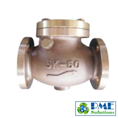 Van Một Chiều Lá Lật Đồng 5K, 10K F7371 | DN50–DN80 – THEGIOIVAN.NET